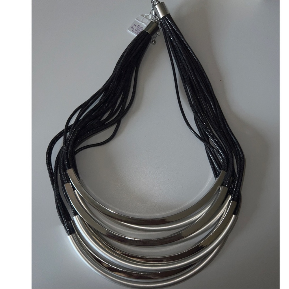 Lia Sophia Zip Line Necklace - Picture 2 of 5